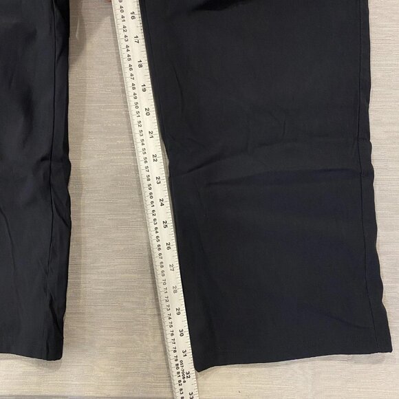 Orvis Fleece Lined Tech Pants Mens 32 x 32 Black Water Repellent Insulated - Picture 8 of 12